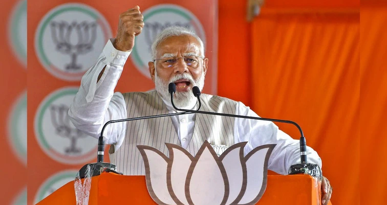 Modi Alleges Opposition's Religious Reservation Agenda, Vows to Protect OBC Rights