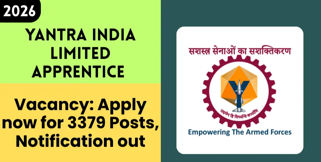 yantra india limited apprentice recruitment 2026