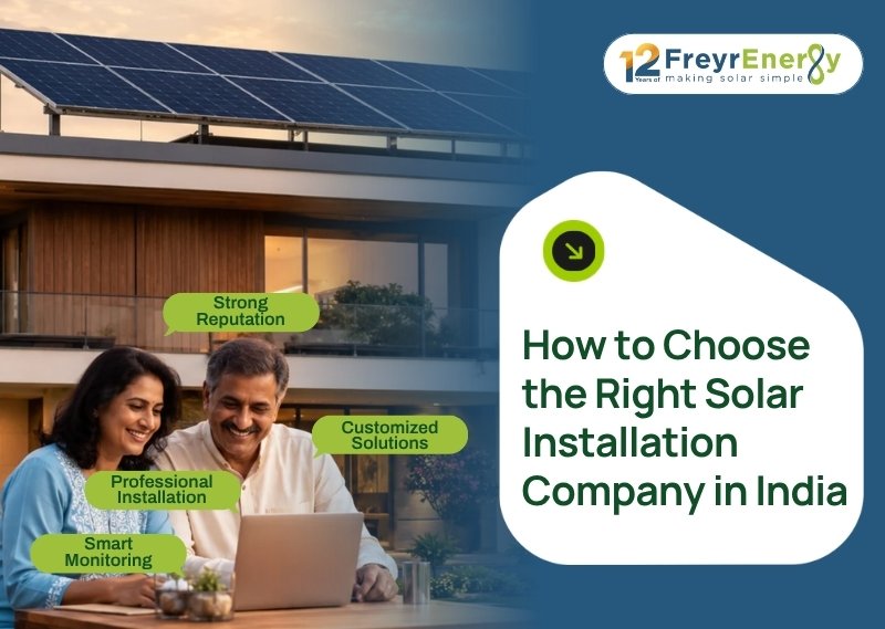 How to Choose the Right Solar Installation Company in India.